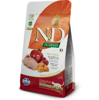 Krmivo pro kočku N&D Pumpkin Cat Grain Free Quail/Pomegranate 300 g