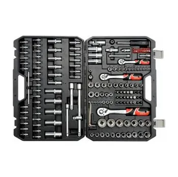 Gola sada Gola sada velká v plastovém kufru součástí jsou 3 ráčny 1/2", 3/8