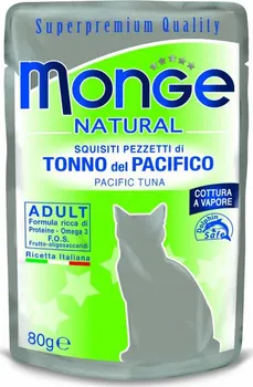 Krmivo pro kočku Monge Natural kapsička tuňák v želé 80 g