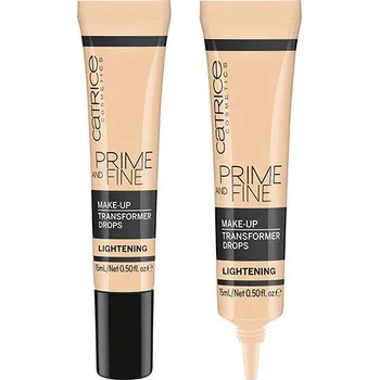 Catrice Prime and Fine Make Up Transformer Drops Lightening kapky do make-upu 15 ml 