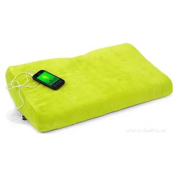 Matrace ANATOMIXX MUSIC polštář s připojením na mobil/tablet 53 x 31 x 10 cm