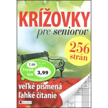 Kniha Krížovky pre seniorov - Fragment (SK)