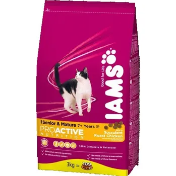 Krmivo pro kočku Iams Cat Mature & Senior Rich in Chicken