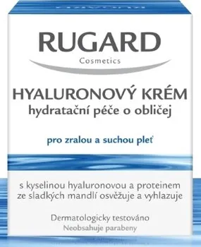 Pleťový krém Rugard Hyaluronový krém hydratační péče o obličej