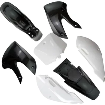 Plasty - KLX Pitbike - černo-bílé