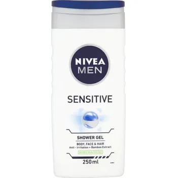 Nivea Men Sensitive sprchový gel, 250 ml