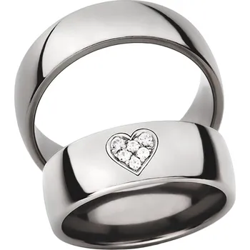 Prsten Stříbrné snubní prsteny ST300