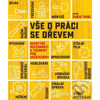 Vše o práci se dřevem: Nezbytné dovednosti a techniky pro začátečníky - Chris Tribe