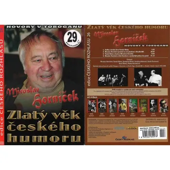 DVD film Miroslav Horníček Zlatý věk českého humoru hovory v Toboganu CD (edice českého rozhlasu díl 26)