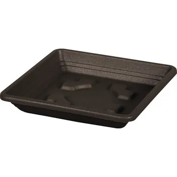 Podmiska Nohel Garden Quadrato podmiska 36 x 36 cm hnědá