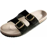 Červa Pudu pantofle korek černé 