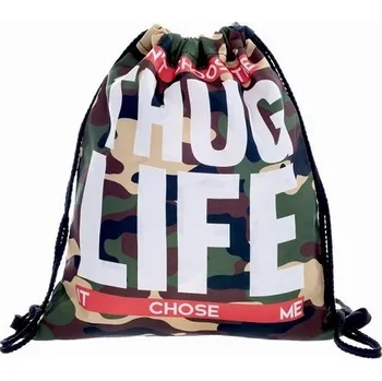 Blingstar Vak na záda s nápisem THUG - 1240