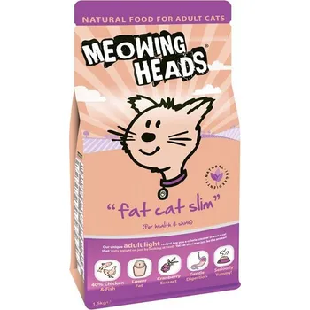 Krmivo pro kočku Meowing Heads Fat Cat Slim 