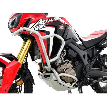 Rám pro motocykl Horní + spodní padací rámy IBEX Honda CRF 1000 L Africa Twin stříbrné