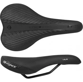 Sedlo na kolo Force Lila sportovní dámské černé