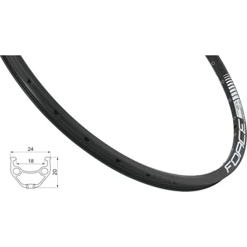 Ráfek na kolo Force Basic Disc 559 x 18, 32 děr, černý