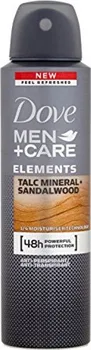 Dove Minerals & Sandlewood Men+ Care Deodorant ve spreji pro muže 150 ml