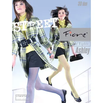 Dámské punčochy ASHLEY 30den-punčochové kalhoty Fiore light lilac-liliová