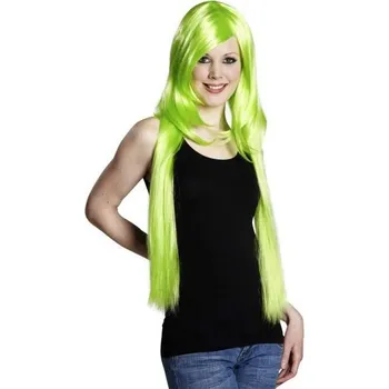 Karnevalová paruka Paruka Jessica neon-gruen