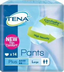 Inkontinenční kalhotky Tena Pants Plus Large 14 ks 