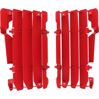Kryty chladičů POLISPORT HONDA CRF 450 2017-2018 ČERVENÉ