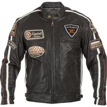 Moto bunda W-Tec Buffalo Cracker Antique Gray