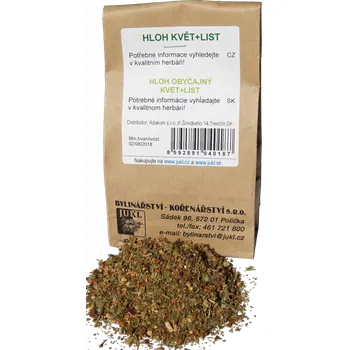 Přírodní produkt Hloh květ + list, sypaná bylina Jukl 50 g
