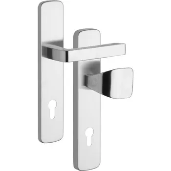 Dveřní kování Bezpečnostní kování ROSTEX 802/72/ASTRA nerez mat