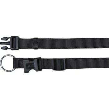 Obojek pro psa Trixie obojek Nylonový CLASSIC Barva: Černá, Velikost obojku: S - M (30 - 45 cm / průměr 15 mm)