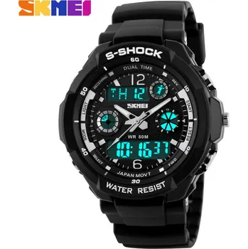 Hodinky Sportovní digitální hodinky Skmei stříbrné