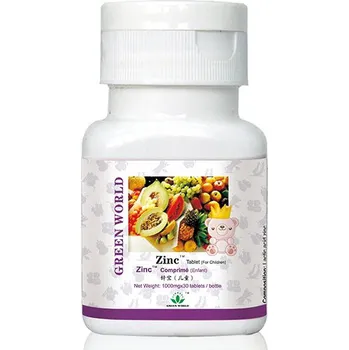 GreenWorld Zinek pro děti 30 tablet