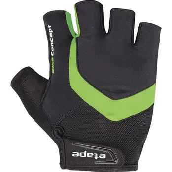 Cyklistické rukavice Etape - pánské rukavice SUPRA, zelená Velikost: M