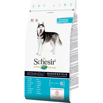 Schesir Medium Adult rybí, 12 kg Krmivo pro psa Schesir Medium Adult rybí, 12 kg