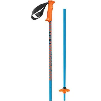 Sjezdová hůlka LEKI Checker X Jr. orang-cyan Délka: 105 cm