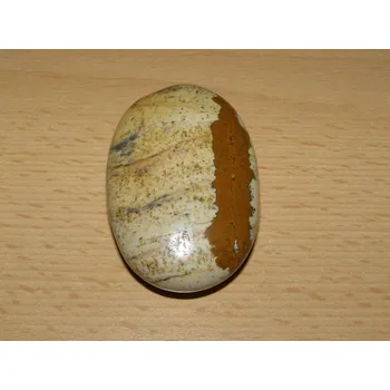 Drahý kámen Jaspis obrázkový - Masážní kámen - mýdlo velké - kmv18