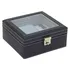 Box na hodinky Friedrich Lederwaren Carbon 32058-5