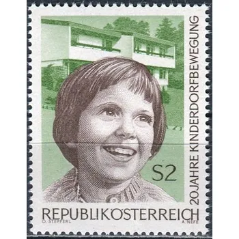 Poštovní známka (1969) MiNr. 1304 ** - Rakousko - 20 let dětského hnutí v Rakousku