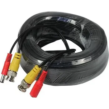 Příslušenství pro kamerový systém Kabel 10m CCTV konektory BNC a DC
