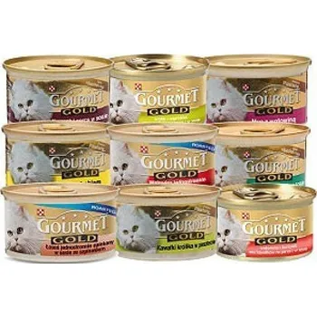 Krmivo pro kočku Purina Gourmet Gold kočka 85g druhy gourmet: hovězí