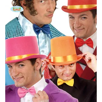 Karnevalový doplněk Motýlek barevný 11 cm