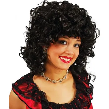 Karnevalová paruka Paruka kadeřavá černá