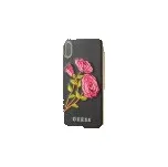 GUHCPXEROBK Guess Flower Desire Zadní Kryt Black pro iPhone X
