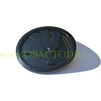 Znak automobilu Škoda Superb II combi facelift-Zadní znak ŠKODA Black magic