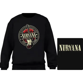 Pánská mikina mikina bez kapuce Nirvana - Seattle, Washington