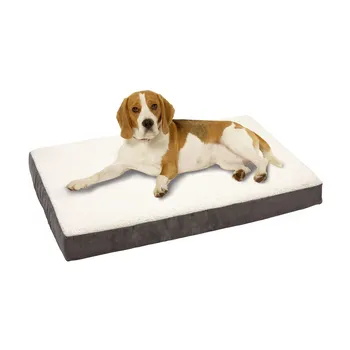 Pelíšek pro psa Karlie Flamingo Ortho Bed Rectangular šedý