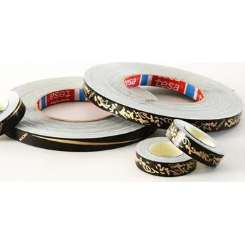 Lepicí páska Xiom - páska na hranu pálky - 0,5m Barva: Černá, Velikost: 12 mm