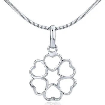 Přívěsek Srdíčkový stříbrný přívěsek - Srdíčkový stříbrný přívěsek