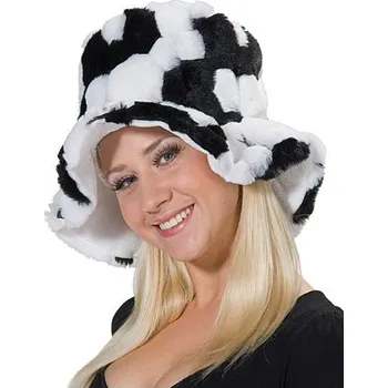 Čepice Čepice černobílá