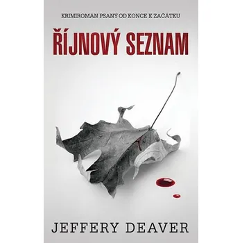 Kniha Říjnový seznam - Jeffery Deaver [E-kniha]
