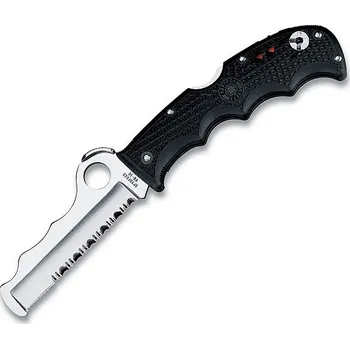 turistický batoh Spyderco Assist, Black FRN Handle, With Carbide Tip, ComboEdge C79PSBK